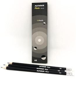 Matador Pluto Pencil HB (Black) 1pcs